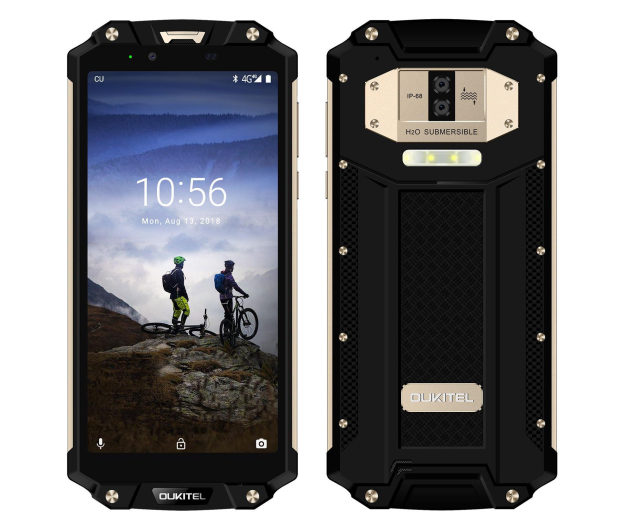 OUKITEL WP2 4/64GB 10000mAh złoty - 588802 - zdjęcie